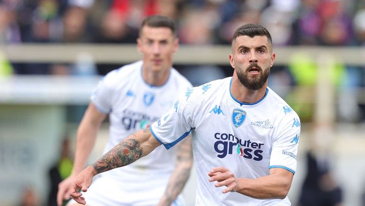 Patrick Cutrone, ex attaccante del Milan, ha firmato per il Como (Getty Images)