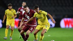 Hellas, a Torino è 1-1. Zaza risponde a Borini