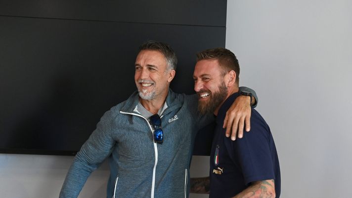 Batistuta ospite speciale a Coverciano: la reunion con De Rossi - immagine 1