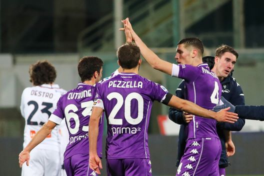 GERMOGLI PH: 7 DICEMBRE 2020 FIRENZE STADIO ARTEMIO FRANCHI SERIE A FIORENTINA VS GENOA NELLA FOTO GOL ESULTANZA MILENKOVIC GERMOGLI PH: 7 DICEMBRE 2020 FIRENZE STADIO ARTEMIO FRANCHI SERIE A FIORENTINA VS GENOA NELLA FOTO GOL ESULTANZA MILENKOVIC