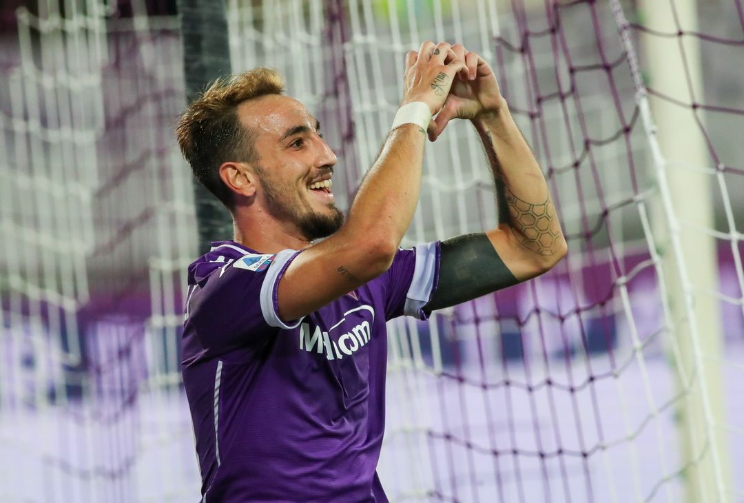  GERMOGLI PH: 19 SETTEMBRE 2020 FIRENZE STADIO ARTEMIO FRANCHI SERIE A FIORENTINA VS TORINO NELLA FOTO CASTROVILLI ESULTANZA GOL 