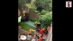 VIDEO Europei 2021, tifosi guardano match in differita: i vicini li ingannano così
