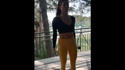 VIDEO / Carolina Marcialis allena la parte alta: che ritmo per lady Cassano!
