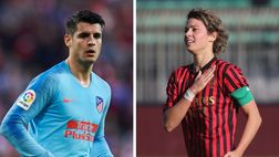 Morata, messaggio per la Giacinti: “Aspetto la tua maglia autografata”