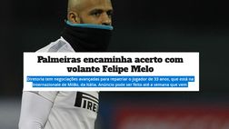 Lance! – Melo ad un passo dal Palmeiras, annuncio possibile la prossima settimana