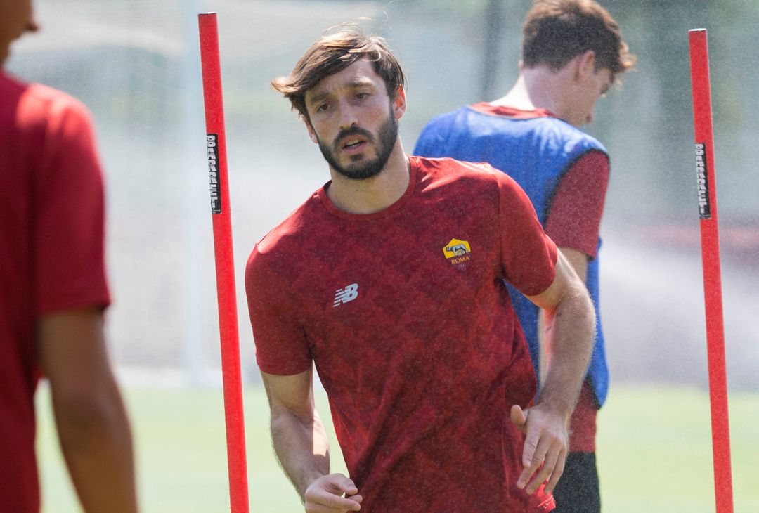 Trigoria, ripresa degli allenamenti a tre giorni da Roma-Venezia – FOTO GALLERY - immagine 33