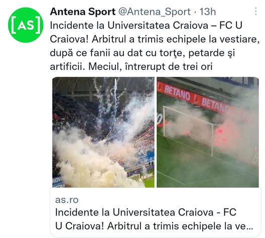 Derby di Craiova, derby sospeso tre volte: tutti negli spogliatoi, poi vincono gli “ospiti”…- immagine 2