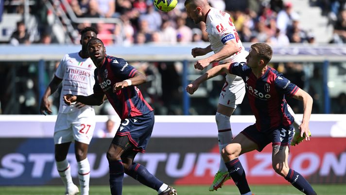 Bologna-Milan 1-1 al 45': Sansone colpisce a freddo, ma Pobega pareggia (getty images)