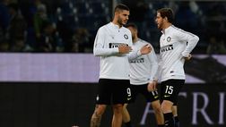 Striscione dei tifosi della Samp per il Centro-Italia: “La terrà smetterà di tremare”