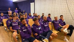 FOTO – L’Assocalciatori in visita alla Fiorentina a Moena