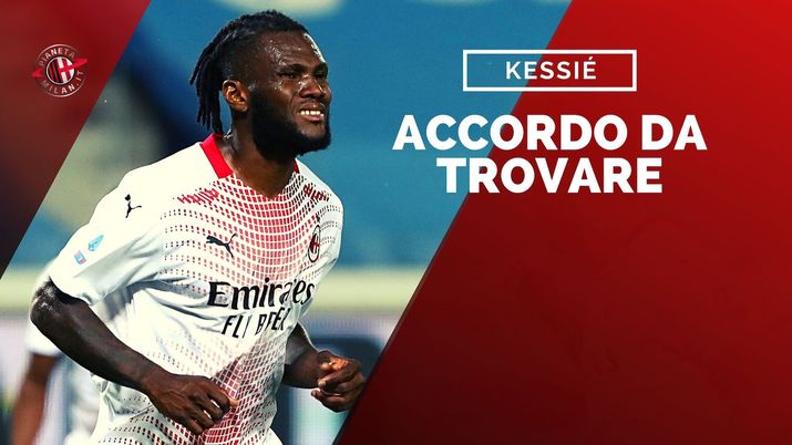 Franck Kessié (centrocampista AC Milan) è in trattativa per il rinnovo del suo contratto | Milan News (Getty Images) 