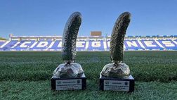 Il derby del cetriolo nel calcio femminile: ma quanto è brutto quel trofeo!
