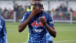Osimhen out? Il Napoli sorride: non ha mai perso senza il nigeriano