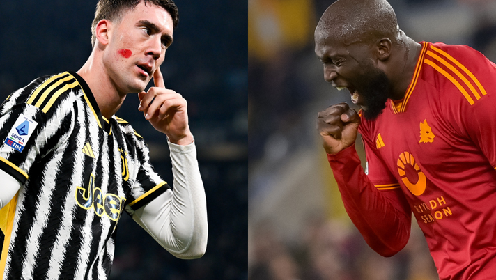 Juventus-Roma, Vlahovic suona la carica e c’è il duello con Lukaku - immagine 1