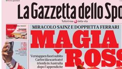 PRIMA PAGINA GAZZETTA DELLO SPORT OGGI: “Italia da euro”