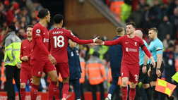 Liverpool-Arsenal, Robertson accusa: “Il guardalinee mi ha colpito”