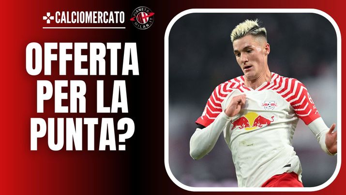 Benjamin Sesko RB Lipsia Calciomercato AC Milan