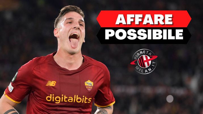 Nicolò Zaniolo AS Roma Calciomercato AC Milan