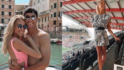 Il retroscena sul vestito indossato dalla moglie di Morata alla partita della Juventus