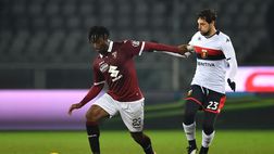 Coppa Italia, un turno di stop a Meité: salterà i quarti