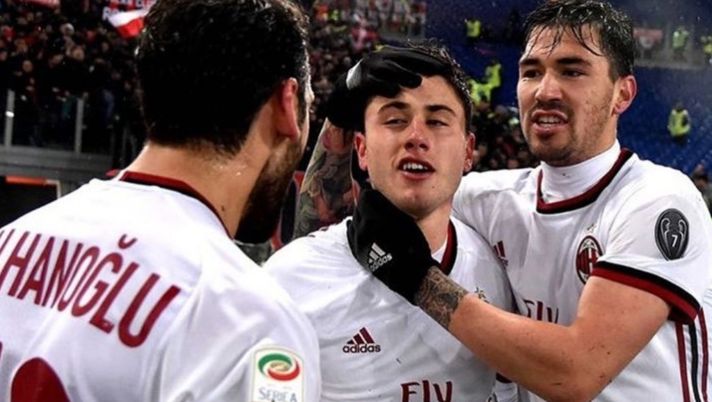 Milano derby social, Davide Calabria sfida Calha: ma gli interisti ribattono &#8220;Ibra c&#8217;era&#8230;&#8221; 