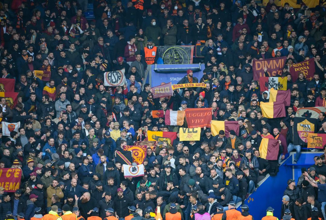 Leicester-Roma 1-1 – FOTO GALLERY - immagine 62