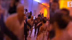 VIDEO Inter, Sensi sposa Giulia Amodio: nozze da favola a Ostuni e balli scatenati