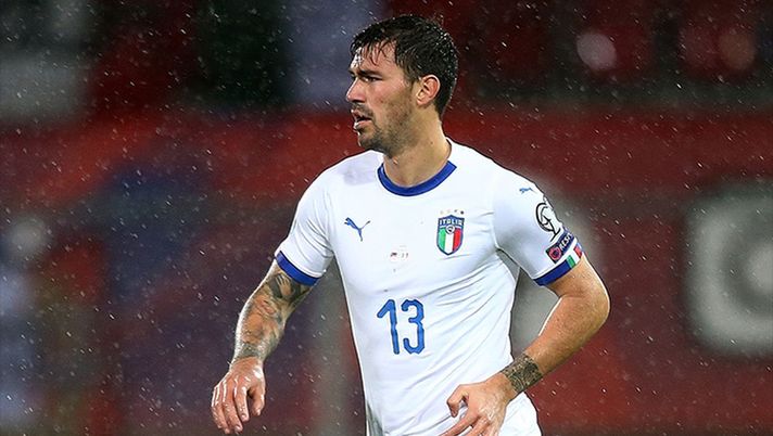 Alessio Romagnoli con la maglia dell'Italia (credits: GETTY Images) 