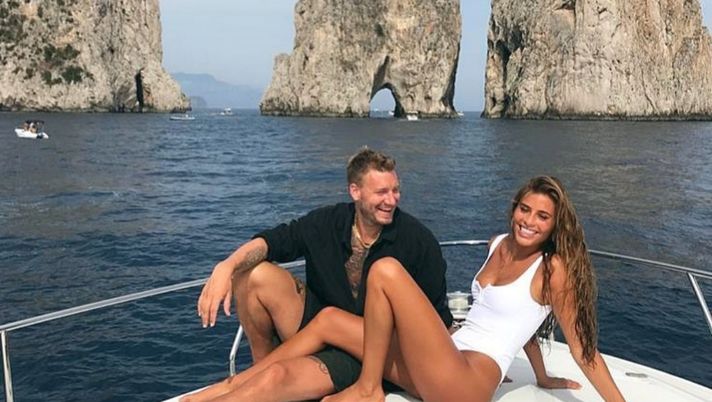 Nicklas e Philine, prima i faraglioni poi il lago di Como Nicklas e Philine, prima i faraglioni poi il lago di Como