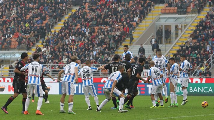 Milan-Pescara gol Bonaventura