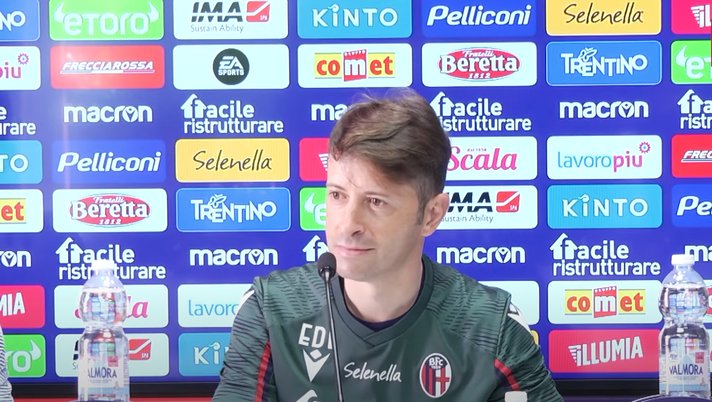 Bologna, De Leo: “La Roma non sarà distratta. Medel contro Abraham? Nessun problema” - immagine 1