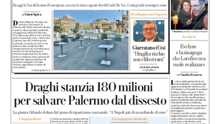 Prima Pagina La Repubblica-Palermo, Amauri: “Avrei comprato la società rosanero” - immagine 1