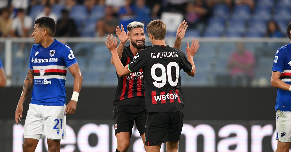 MilanSampdoria la curiosità il filotto positivo Serie A News