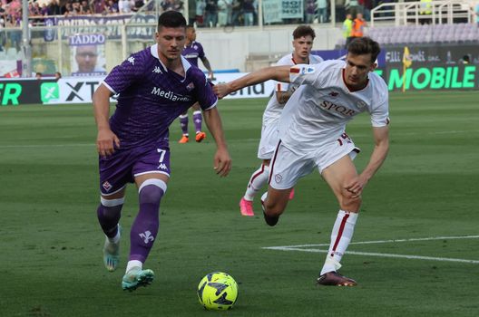 GERMOGLI PH: 27 MAGGIO 2023 FIRENZE STADIO ARTEMIO FRANCHI CAMPIONATO SERIE A FIORENTINA VS ROMANELLA FOTO JOVIC Kouamè: “Dobbiamo dare tutto in campo. Vi racconto Cabral e Jovic”- immagine 2
