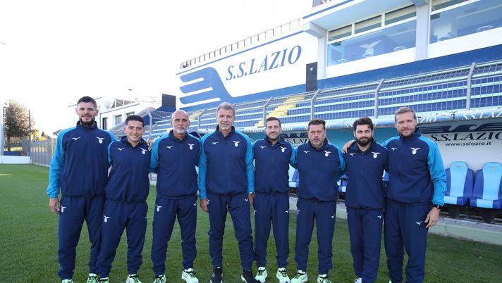 Baroni e lo staff della Lazio