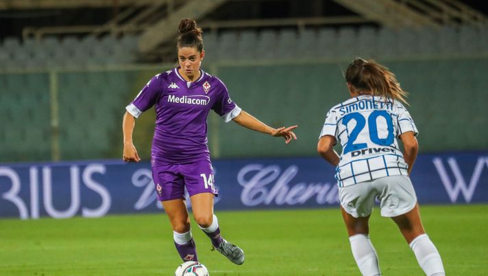 GERMOGLI PH: 22 AGOSTO 2020 FIRENZE STADIO ARTEMIO FRANCHI SERIE A FEMMINILE FIORENTINA WOMENS VS INTER NELLA FOTO MIDDAG 