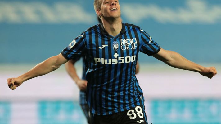 BERGAMO, ITALY - MARCH 12: Mario Pasalic of Atalanta celebrates scoring the 1st goal during the Serie A match between Atalanta BC and Spezia Calcio at Gewiss Stadium on March 12, 2021 in Bergamo, Italy. (Photo by Emilio Andreoli/Getty Images) I voti ufficiali al fantacalcio: la scelta su Pasalic! Kessiè più di Berardi, bocciato Osimhen - immagine 1