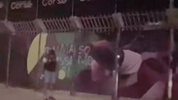 Palermo, fotografato il trasgressore che ha imbrattato il murales al ‘Barbera’
