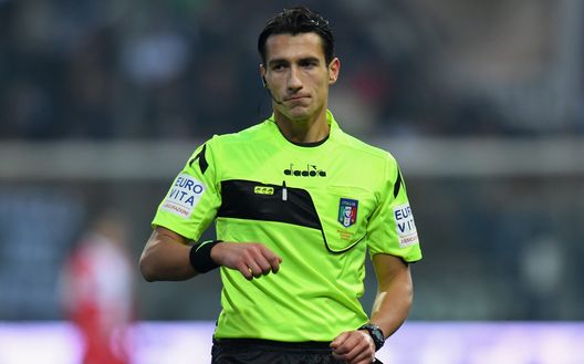 L'arbitro Antonio Di Martino L'arbitro Antonio Di Martino