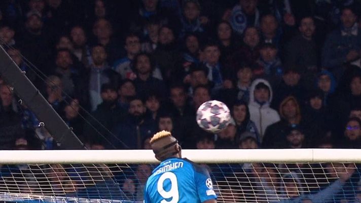 VIDEO Il volo di Osimhen con l’Eintracht votato come “goal of the week” in Champions - immagine 1