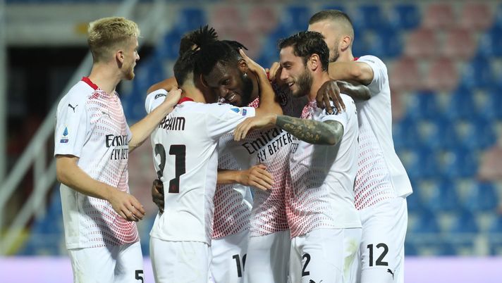 27 settembre 2020, Crotone-Milan 0-2: l'esultanza per il gol di Franck Kessié (credits: GETTY Images) 