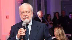 De Laurentiis: “Non me la voglio prendere con Pirlo dandogli del pirla. Deve fare l’allenatore”