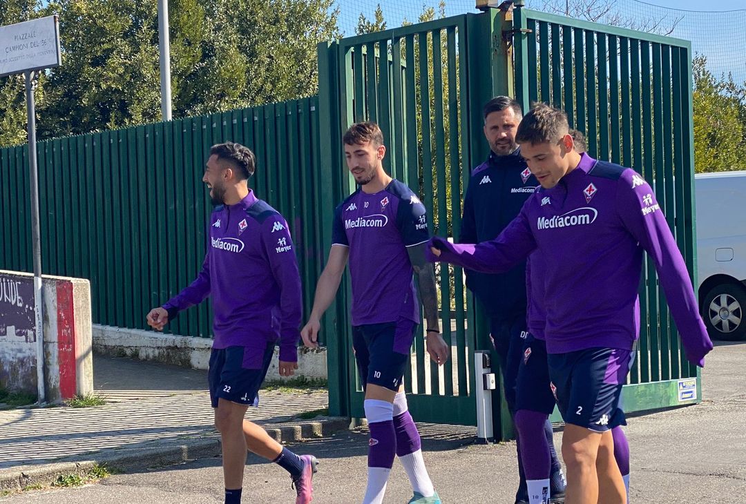FOTO VN – Allenamento al Franchi per la squadra. Cabral unico assente - immagine 5