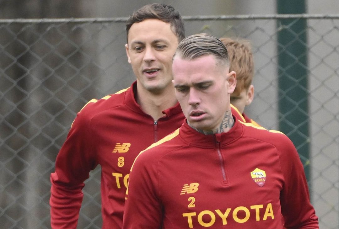 Roma, allenamento a Trigoria in vista del Milan – FOTO GALLERY - immagine 20