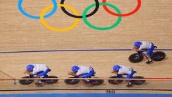 Olimpiadi, l’Italia del ciclismo è d’oro nell’inseguimento a squadre con record del mondo