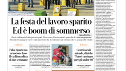 Prima Pagina, La Repubblica Palermo: “La Festa del lavoro sparito ed è boom di sommerso”