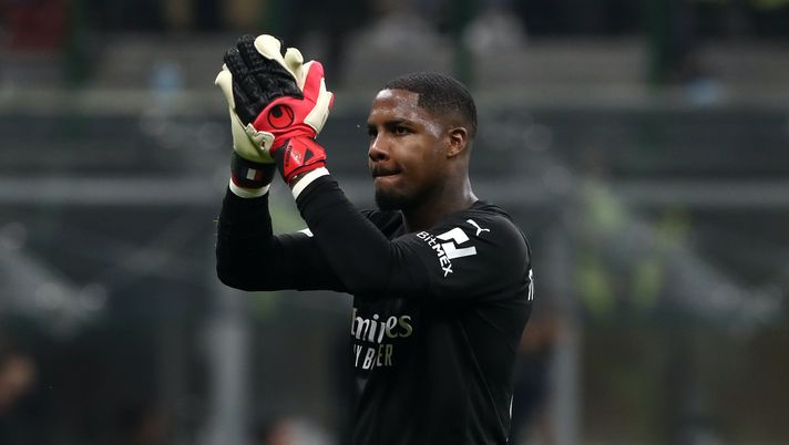 Mike Maignan AC Milan Milan-Atlético Madrid Champions League 2021-2022