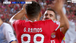VIDEO Benfica-Dinamo Kiev 3-0: da Otamendi a Neres, gli highlights di Champions