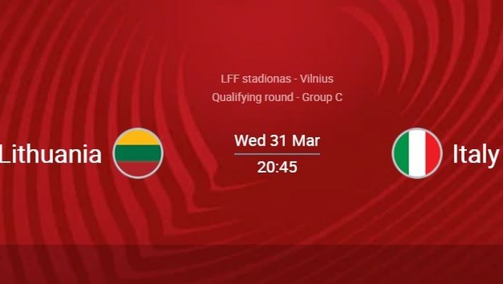 Lituania-Italia 0-1. Agli azzurri non riesce la goleada esterna- immagine 5