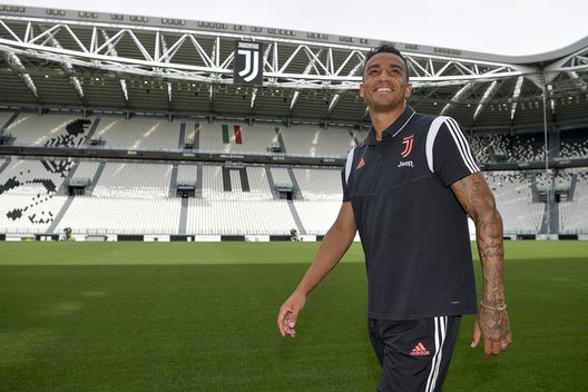 Juventus New Signing Danilo Press Conference Juventus New Signing Danilo Press Conference
